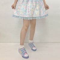 angel-babydoll girls dream pink blue childlike canvas shoes - Thumbnail 7