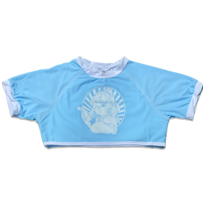 Heavy cream crop top 