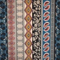 Vertical Paisley Stripes - Thumbnail 3