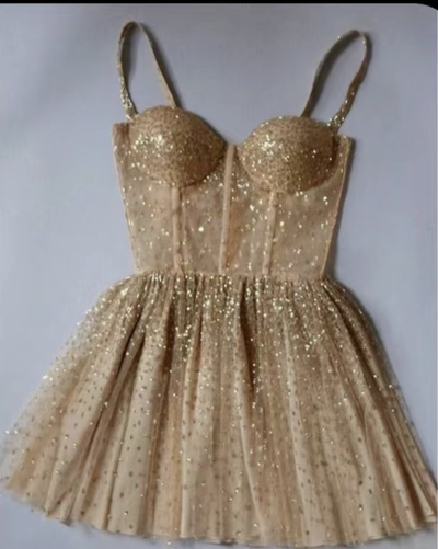 Burnt Orange Prom Dresses Slit Side