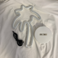 Coconut Palm Tree LED Night Light Home Decor - Thumbnail 4