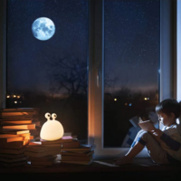 Slug Silicone Night Light Home Decor - Thumbnail 3