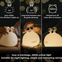 Slug Silicone Night Light Home Decor - Thumbnail 5