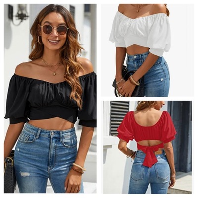 Short sleeve crop-td - Thumbnail 3