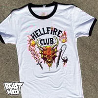 HELLFIRE CLUB Ringer or Raglan Shirt - Thumbnail 3
