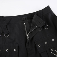 Free Shipping-EYELET BUCKET CARGO PANTS - Thumbnail 6