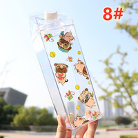 Korea small fresh milk box cup hand cup cute water cup - Thumbnail 7