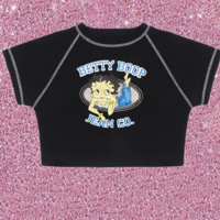 BETTY BOOP CROP TOP - Thumbnail 3