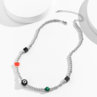 LUCKY NUMBER 8 NECKLACE  - Thumbnail 3