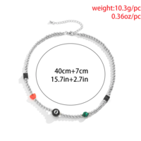 LUCKY NUMBER 8 NECKLACE  - Thumbnail 5