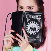 Vintage Magic Book Phone Messenger Bag - Thumbnail 1