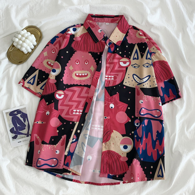 Catoon monster graffiti shirt