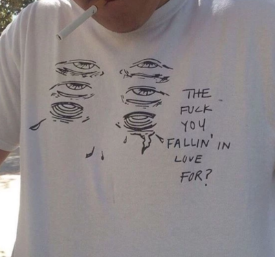 Free Shipping-"THE F**K YOU FALLIN' IN LOVE FOR" TEE