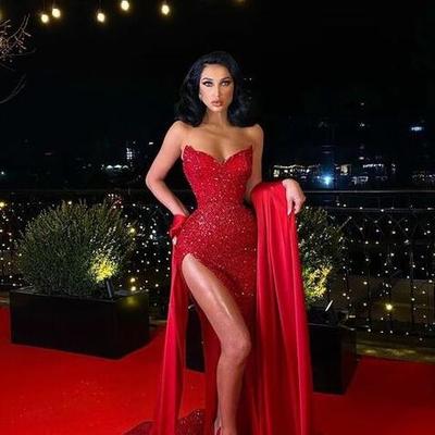 Sexy prom dresses sequin formal women party dress  - Thumbnail 2