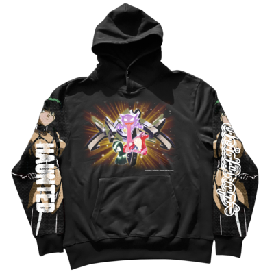 Sleeve woven shibari dream eater hoodie