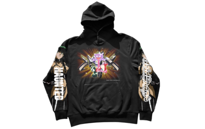 Sleeve Woven Shibari Dream Eater Hoodie