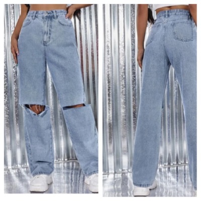 High waisted denim-TD