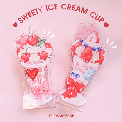 Original pen holder acrylic transparent cute creative desktop decoration ins large capacity storage bucket makeup brush bucket