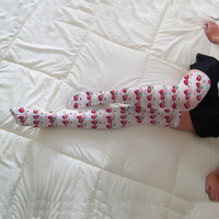 2pcs cartoon print pantyhose cute print bottoming socks loli girl stockings - Thumbnail 1