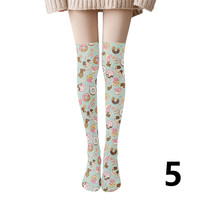 2pcs cartoon print pantyhose cute print bottoming socks loli girl stockings - Thumbnail 4