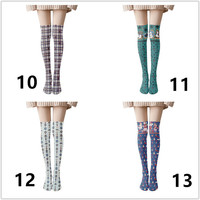 2pcs cartoon print pantyhose cute print bottoming socks loli girl stockings - Thumbnail 9