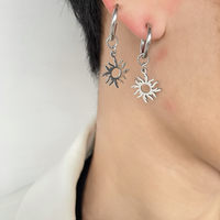 Free Shipping-SUN EARRINGS - Thumbnail 1