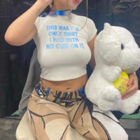 THIS WAS THE ONLY SHIRT PRINT TOP - Thumbnail 1