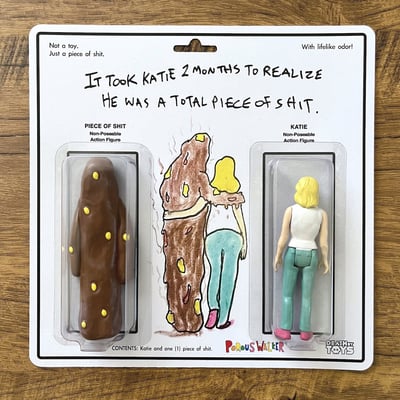 Porous walker piece of 2-pack (ltd ed 5)