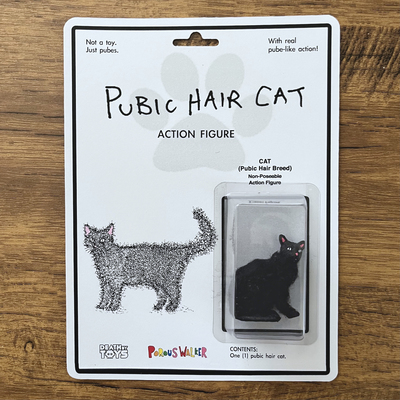 Porous walker cat figure (ltd ed of 4)