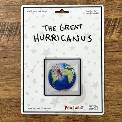 Porous walker hurricanus disc (ltd ed of 15)