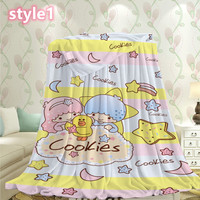 Gemini anime background blanket quilt blanket - Thumbnail 1