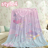 Gemini anime background blanket quilt blanket - Thumbnail 4