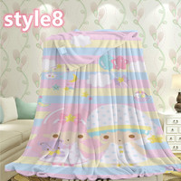 Gemini anime background blanket quilt blanket - Thumbnail 8