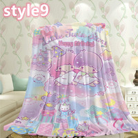 Gemini anime background blanket quilt blanket - Thumbnail 9
