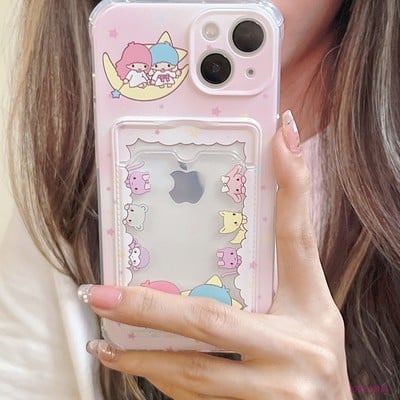 Free shipping gemini cat is suitable for iphone case - Thumbnail 3