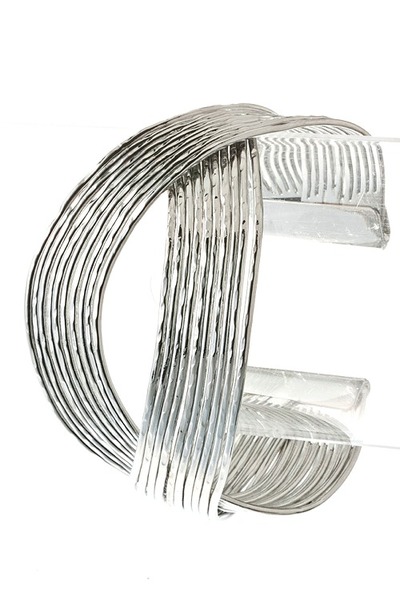"Endless" Lined Metal Cuff 