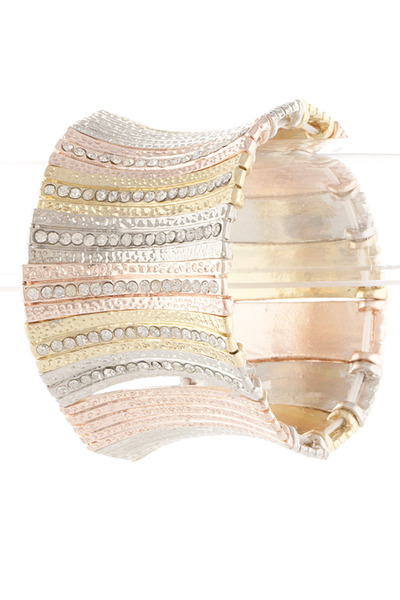 "Release" Concave Bar Bracelet