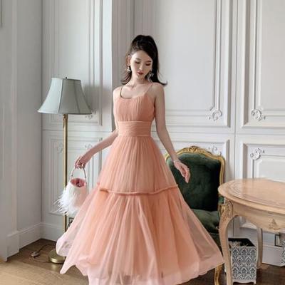 A line cute tulle short prom dress  - Thumbnail 3