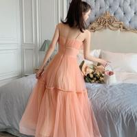 A line Cute tulle short prom dress  - Thumbnail 2