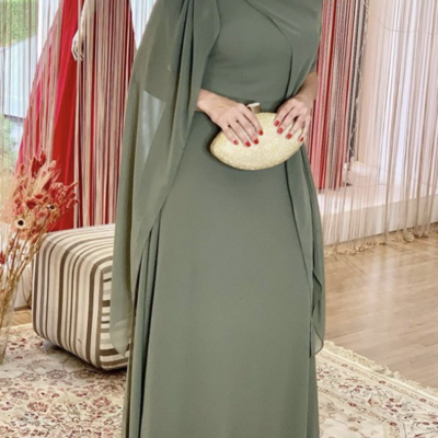 Sage mother of the bride dresses  - Thumbnail 1