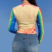 RAINBOW PLANET LONG SLEEVE TEE - Thumbnail 4