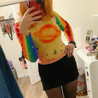 RAINBOW PLANET LONG SLEEVE TEE - Thumbnail 5