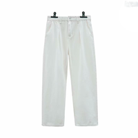 Free Shipping-90s WHITE JEANS - Thumbnail 4