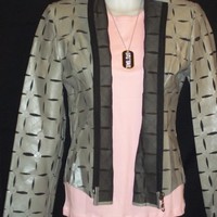 Leather Lambskin Jacket - Thumbnail 3