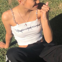 Thorns Chain Camisole Tank Top - Thumbnail 4