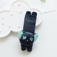 Cartoon Cute Little Cosby Plush Car Headrest Seat Belt Cover Car Pillow Cushion - Thumbnail 4