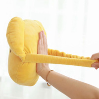 Cartoon Cute Little Cosby Plush Car Headrest Seat Belt Cover Car Pillow Cushion - Thumbnail 8