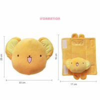 Cartoon Cute Little Cosby Plush Car Headrest Seat Belt Cover Car Pillow Cushion - Thumbnail 9