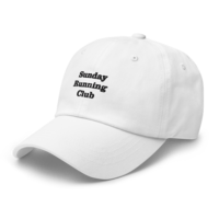 SUNDAY RUNNING CLUB CAP WHITE - Thumbnail 2