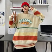 Vintage Stripes Knitted Sweater - Thumbnail 7